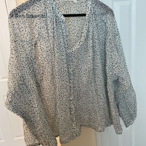 Doen Jane Blouse (Medium) and matching bottoms (Large)